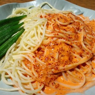 マヨンニョムソースのスパゲッティ